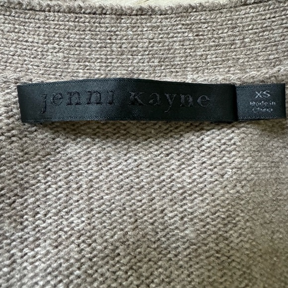 Jennie Kayne Cardigan In Taupe - Picture 7 of 7